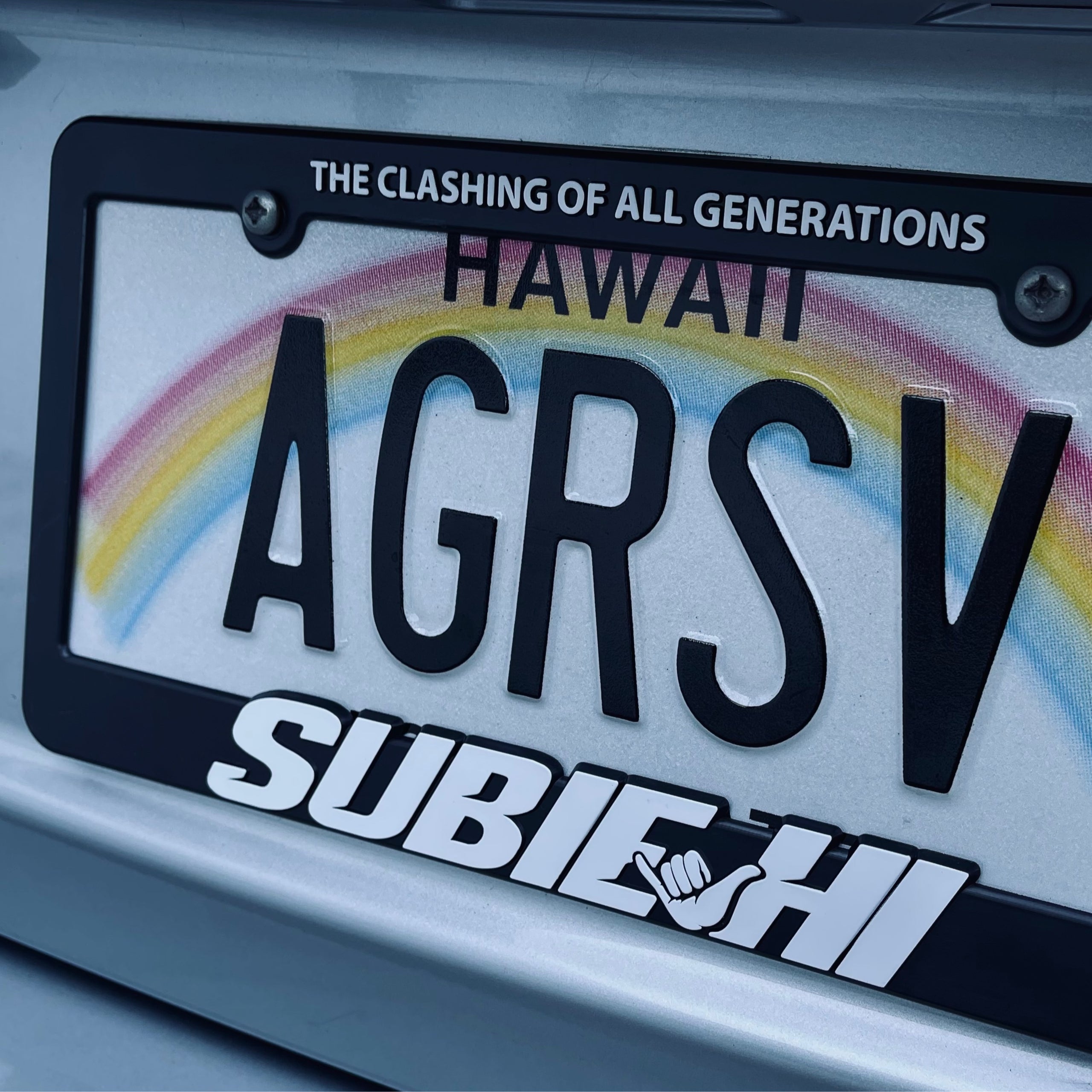 Subie.Hi License Plate Frame Subie.Hi